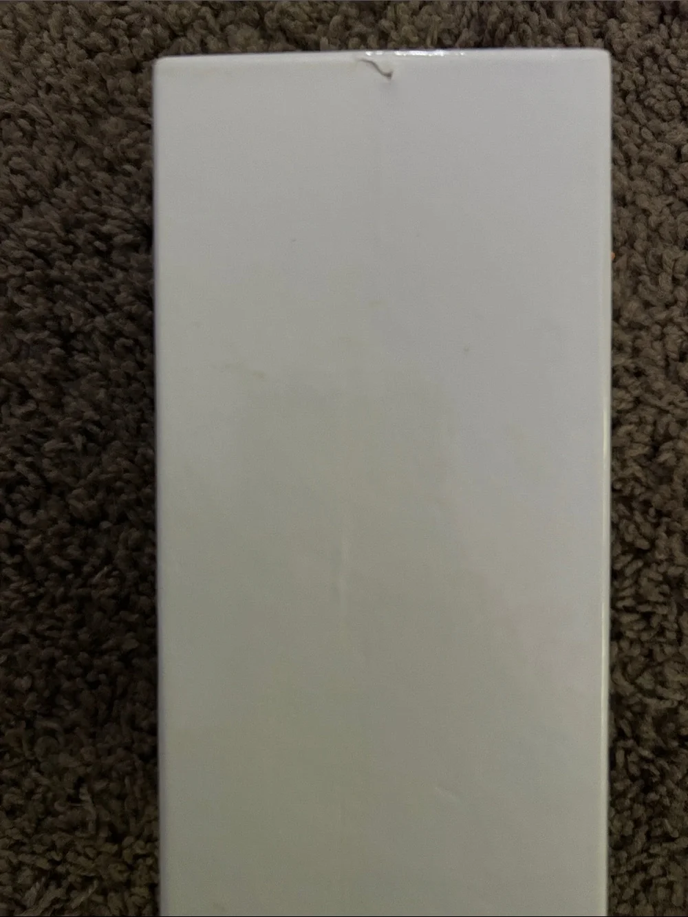 Tory Burch White Sunglass case with Box & Cloth-Sunglasses NOT INCLUDED